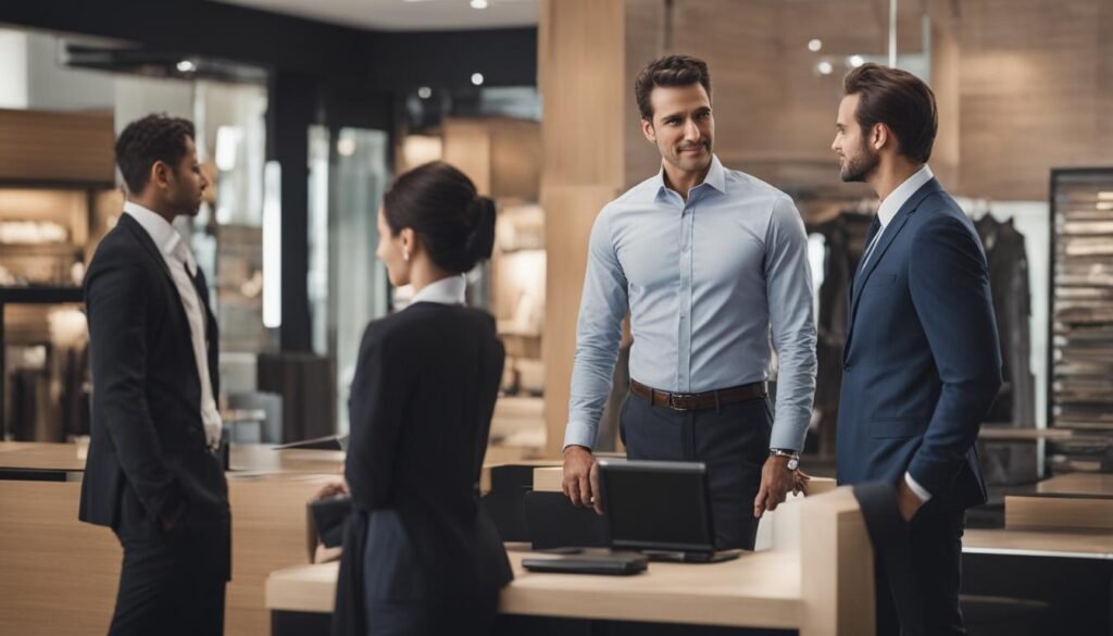body language in closing sales