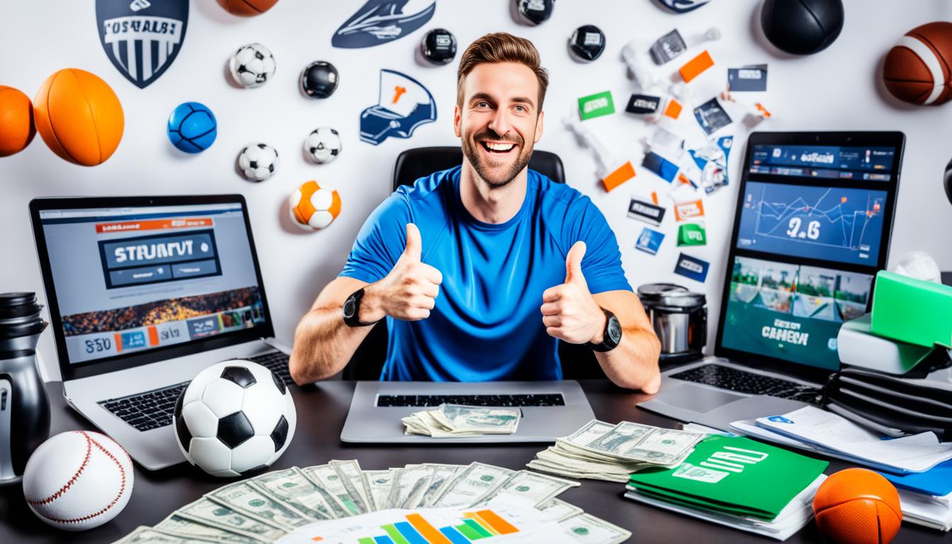 make money with a sports blog