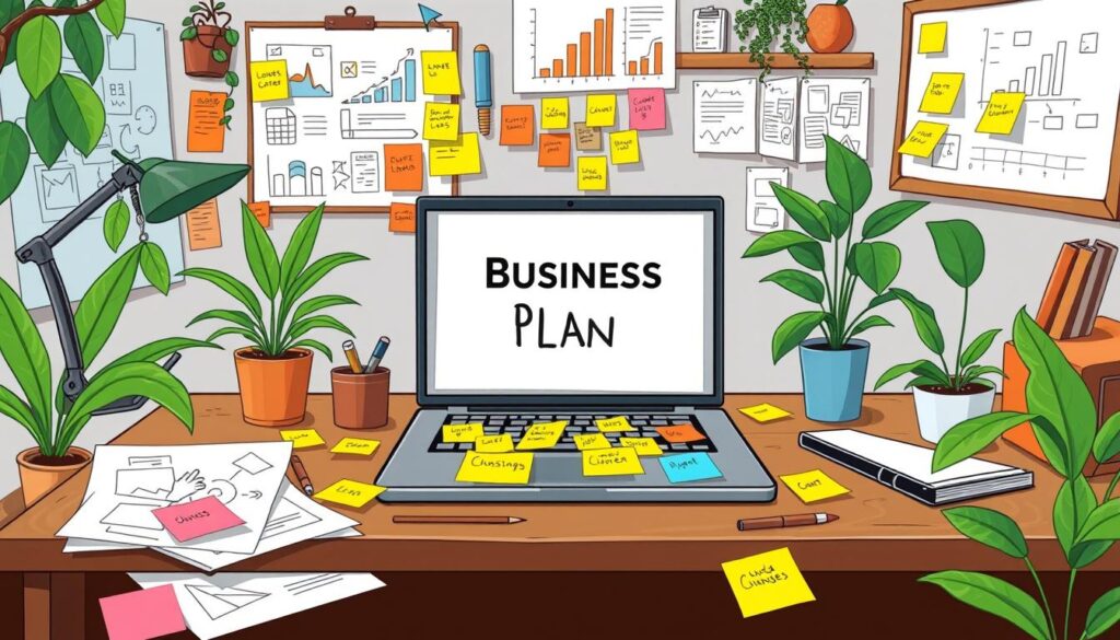 Adapting business plan