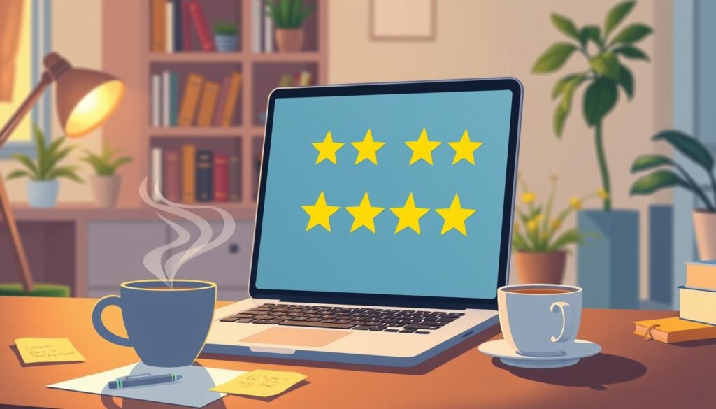 Collecting customer testimonials