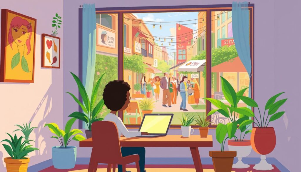 Solo entrepreneur overcoming isolation