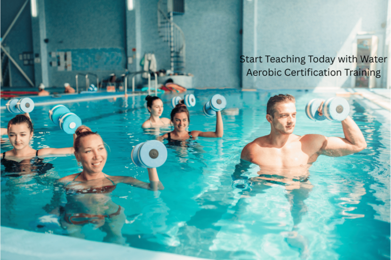 Start Teaching Today with Water Aerobic Certification Training