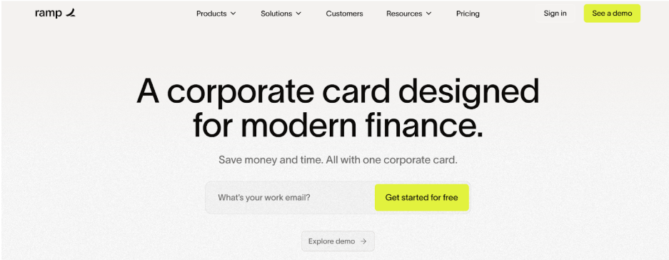 business credit card