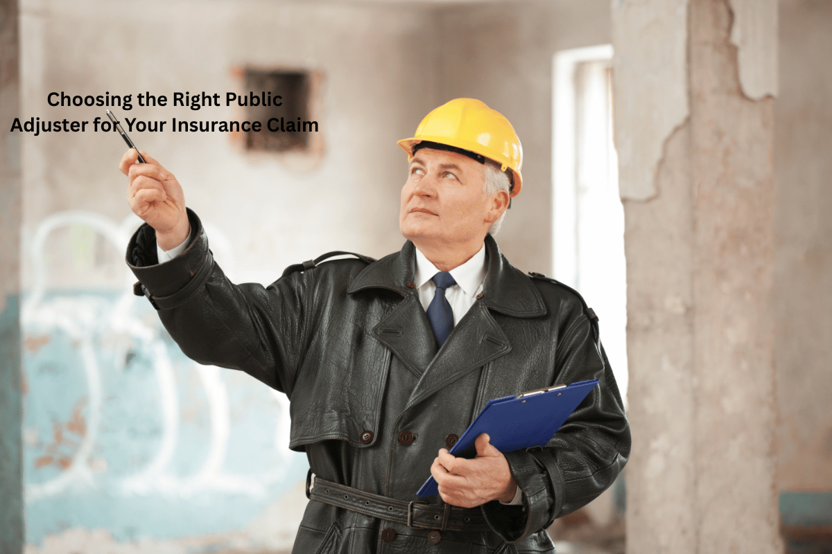 Choosing the Right Public Adjuster for Your Insurance Claim: A Thoughtful Guide