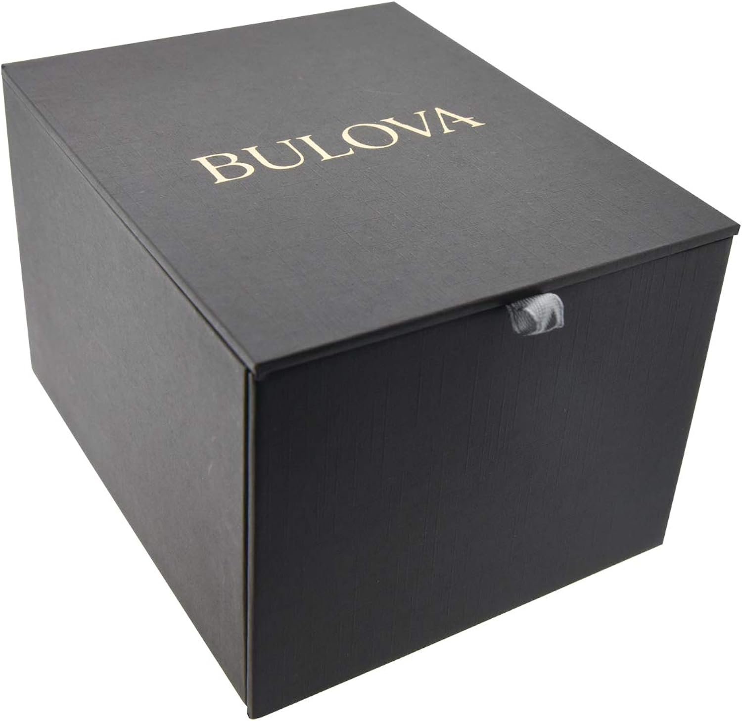 Bulova Mens 3-Hand Calendar Date Quartz Watch, Patterned Dial, 38mm