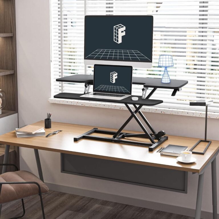 FLEXISPOT Sit to Stand Desk Riser Review