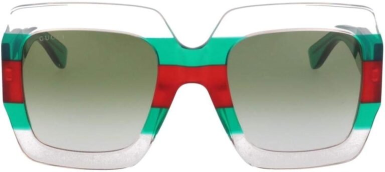 Gucci GG 0178 S- 001 MULTICOLOR/GREEN Sunglasses Review