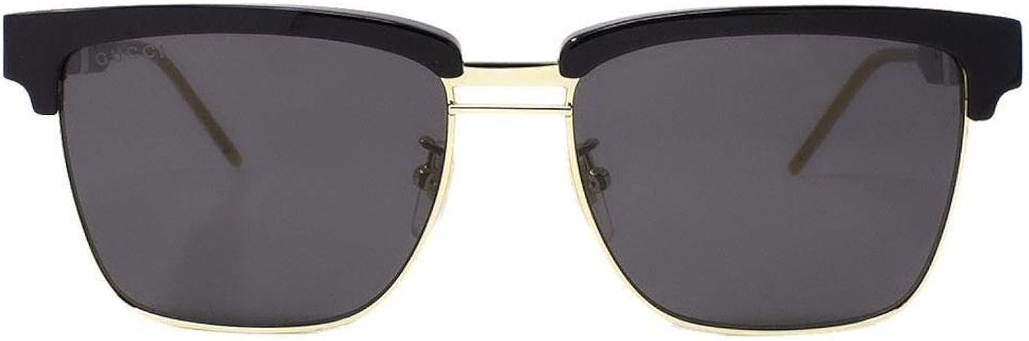 Gucci GG0603S - 001 Sunglasses Black w/Grey lens 56mm
