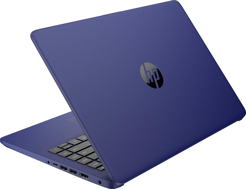 HP Newest 14 Ultral Light Laptop for Students and Business, Intel Quad-Core N4120, 8GB RAM, 192GB Storage(64GB eMMC+128GB Micro SD), 1 Year Office 365, Webcam, HDMI, WiFi, USB-AC, Win 11 S