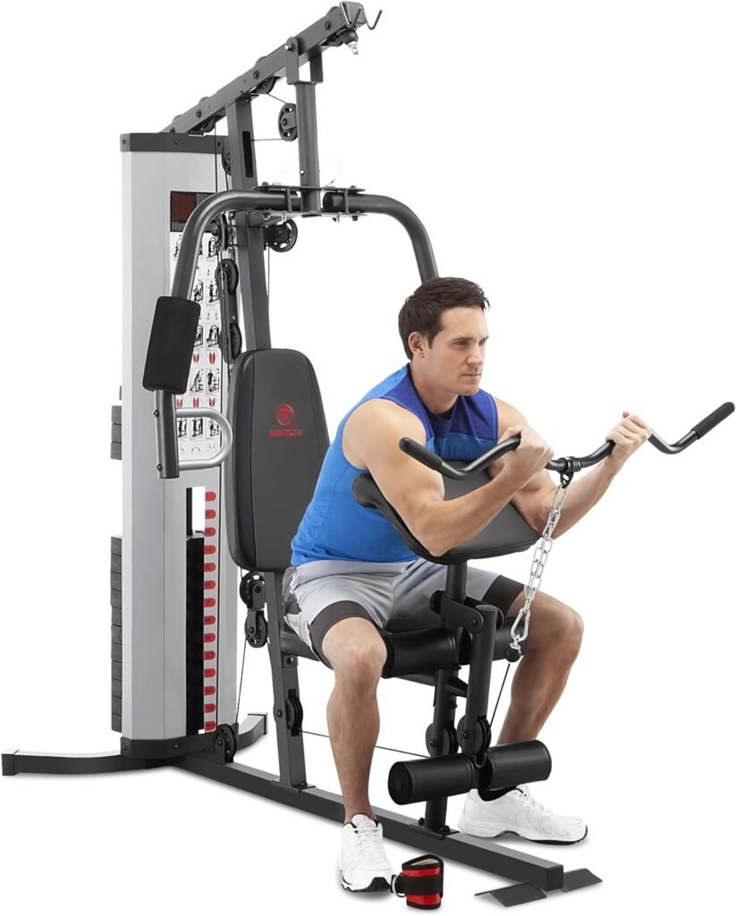 Marcy Multifunction Steel Home Gym 150lb Weight Stack Machine