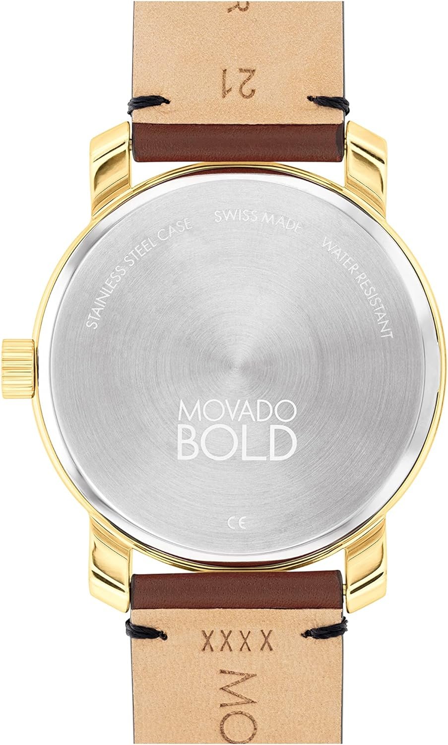 Movado Bold Evolution Black Chronograph Dial Black Steel Men's Watch 3600810