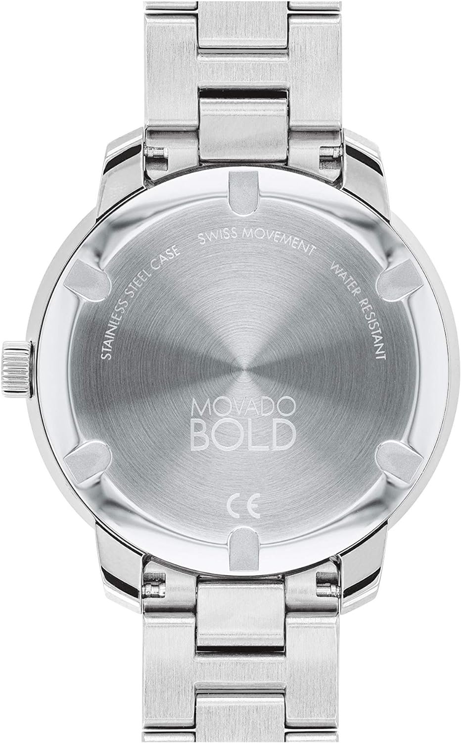 Movado Bold Verso Womens Swiss Qtz Stainless Steel and Bracelet Casual Watch, Color: Two Tone (Model: 3600749)