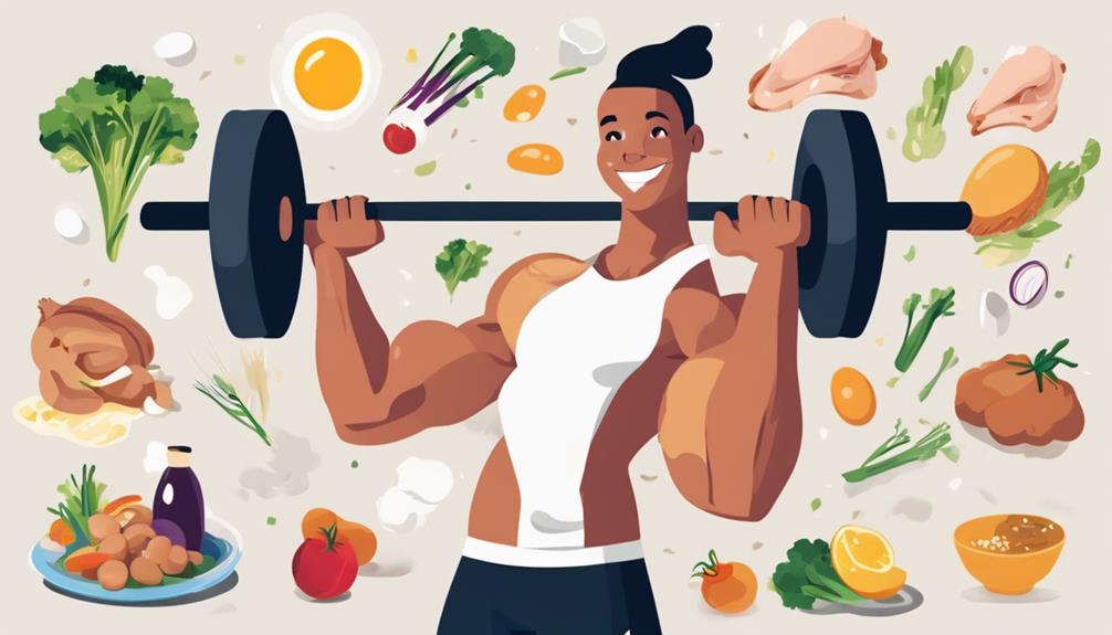 healthy weight and muscle