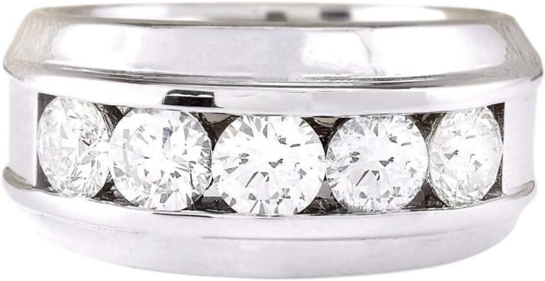 3.9 Carat Diamond Wedding Band Ring Review