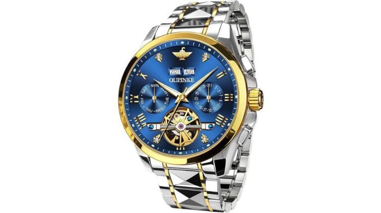 OUPINKE Mens Watch Review: Luxury Tungsten Steel Timepiece