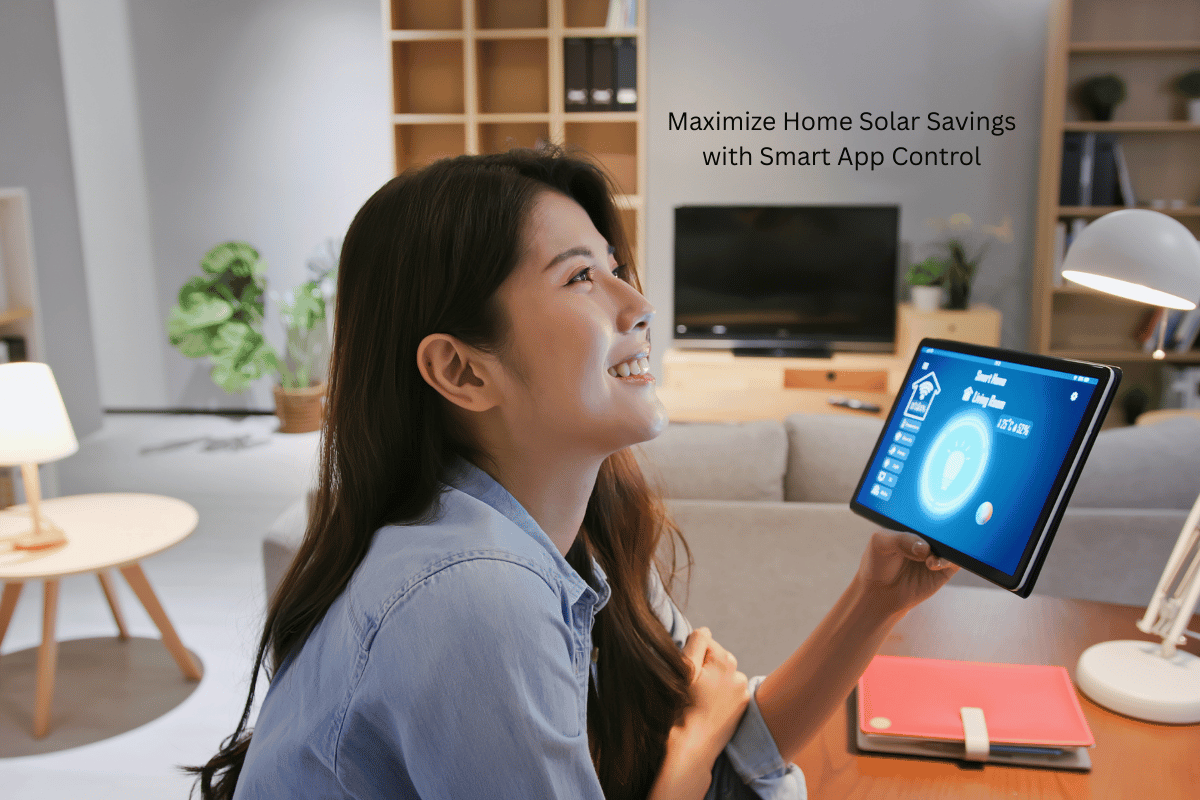 Maximize Home Solar Savings with Smart App Control