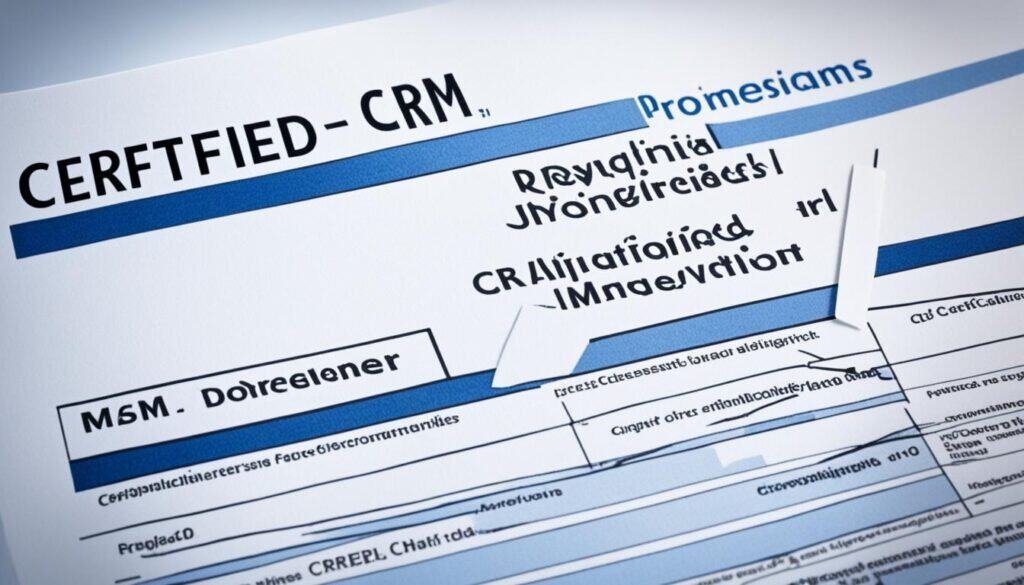 CRM designation