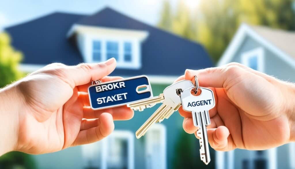 real estate broker vs. real estate agent