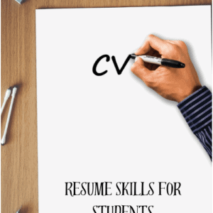 Resume Skills for Students